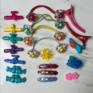 Colorful Hair Clip and barrette set